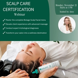Webinar - Biolage Scalp Care Certification - November 23rd, 2026